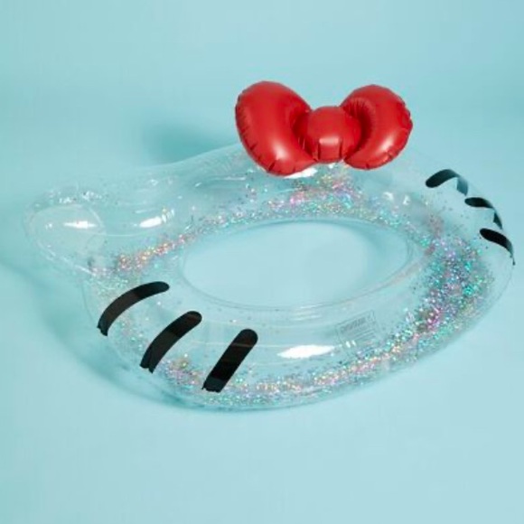 Hello Kitty Other - Hello Kitty Glitter Jumbo Pool Float